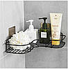 Полиця настінна Primo для ванної кімнати, органайзер для душу , тримач косметики, шампуню, фото 3