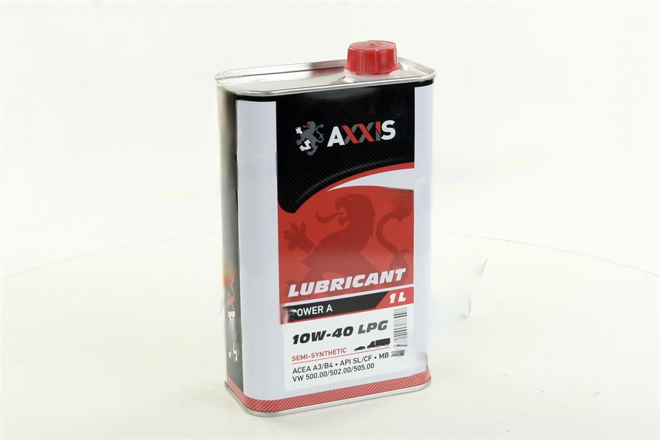 Масло моторн. AXXIS 10W-40 LPG Power A (Канистра 1л) 48021043873, фото 1