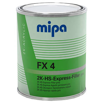 Експрес грунт-наповнювач Mipa FX4 HS Express 1 л Сірий