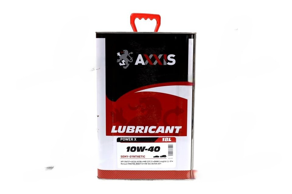 Масло моторн. AXXIS 10W-40 Power Х (Канистра 18л) 48021043880, фото 1