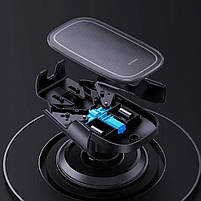 Автотримач з бездротовою зарядкою Baseus Milky Way Pro 15W, фото 6
