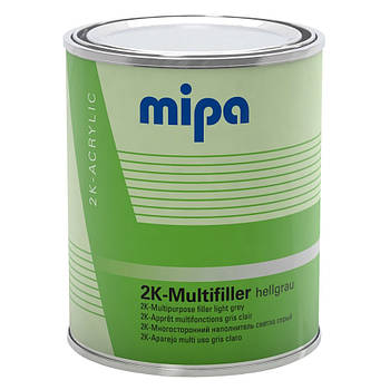 Акриловий грунт-наповнювач Mipa Multifiller 1 л світло-сірий