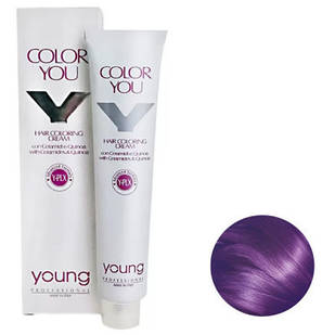 Крем-фарба для фарбування волосся Young Color You Y-PLX Chrome Purple