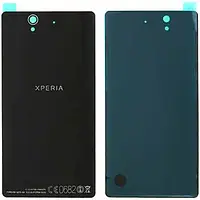 Задняя панель корпуса (крышка аккумулятора) для Sony Xperia Z L36 C6602, C6603, C6606 Черный