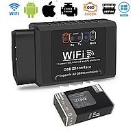 Обд Автосканер ELM327 WI-FI Діагностика автоадаптер OBD2 V1.5 Android iOS ОБД2 елм327 помилка двигуна