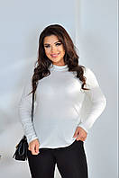 Женский тёплый свитер белый 42-48