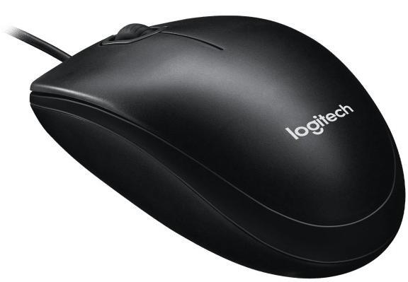 Мишка провідна Logitech M100 Black (910-006652), фото 3