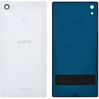 Задняя панель корпуса (крышка аккумулятора) для Sony Xperia Z5 E6603, E6653, E6683, оригинал Серебристый