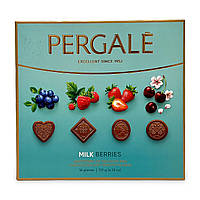 Конфеты шоколадные PERGALE Milk Berries молочный шоколад с ягодами 117г