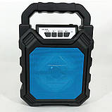 Бездротова портативна Bluetooth колонка YF-668BT. VQ-132 Колір: синій, фото 7