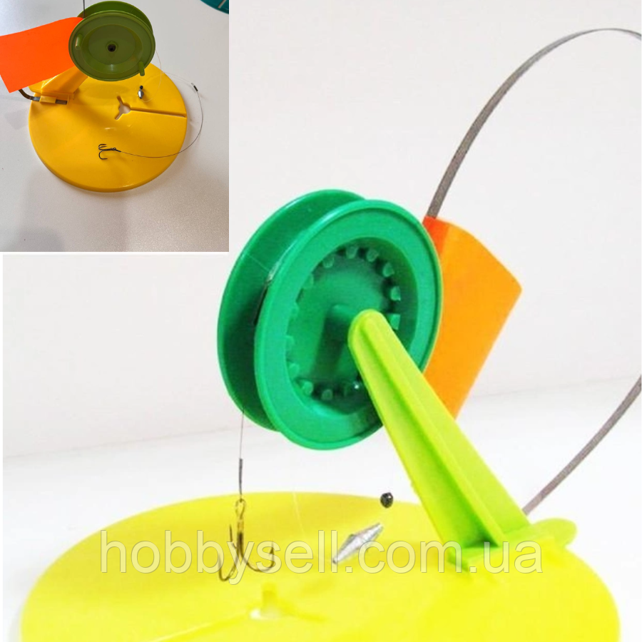 Жерлица для зимней рыбалки оснащенная Оригинал, Жерлица зимняя круглая ...