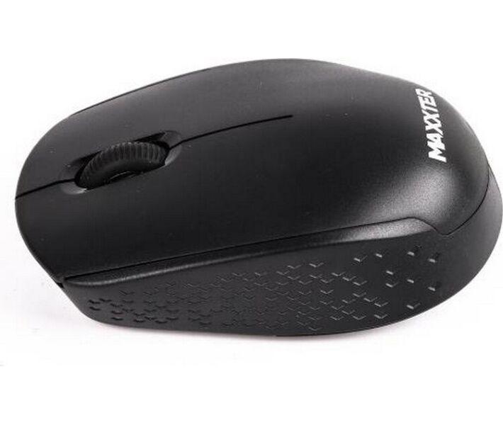 Мишка безпровідна Maxxter Mr-420 Wireless Black, фото 3