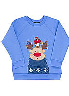Детский новогодний свитер свитшот для мальчика 128