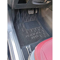 Автокилимки ворсові в салон HAVAL H6 (2020-), комплект текстильних килимків для автомобіля