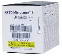 Игла инъекционная ВD Microlance 30G 0.3х13 мм