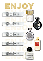 Набір пробників нішевих парфумів по 3 мл, Шлейфовий стійкий аромат, парфуми аналогів відомих брендів