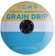 Капельная лента для полива п-во Корея Grain Drip 6 mil через 30 см, 1.0 л/ч, 3000 м