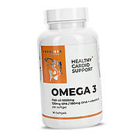 Жирные кислоты Progress Nutrition Omega 3 + Vitamin E 90 капсул