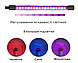 Світлодіодна ультрафіолетова Led-лампа для рослин із таймером. Фітолампа Ультрафіолетове світло GreenLand 50w, фото 6