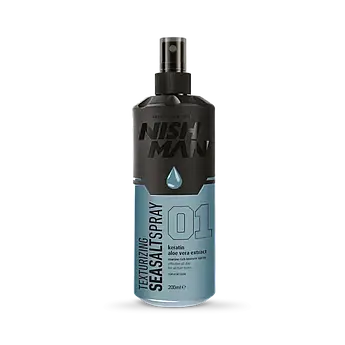 Спрей для укладання волосся з морською сіллю Nishman Texturizing Sea Salt Spray 200мл