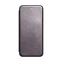 Чехол книжка Samsung A31 серый ,,, модельный магнитный чехол с отделом для банковской карты