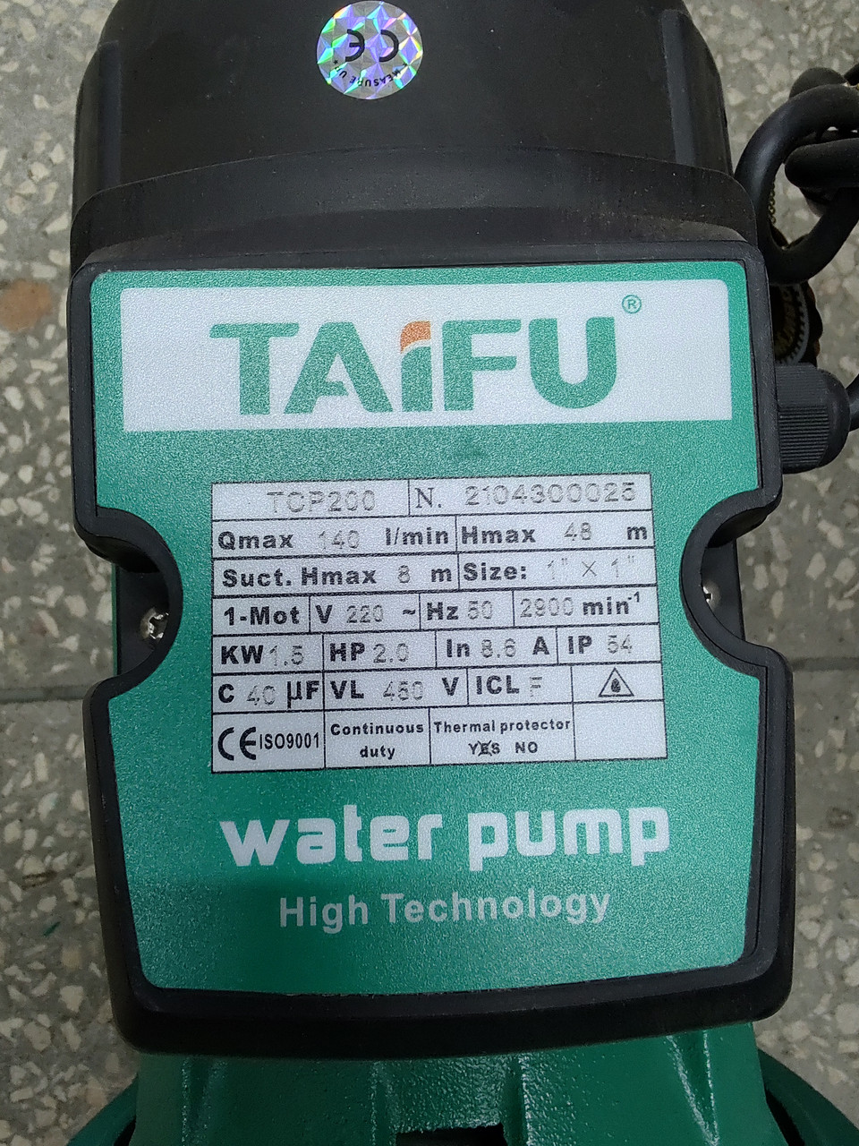 TCP - 200 MADE FOR EUROPE