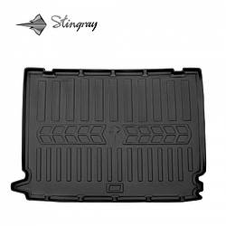 Килимок Renault Clio 2012-2019 (universal) (нижній) Stingray 3D Автомобільний килимок у багажник