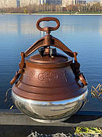 Rashko Baba Афганський казан виробник Афганістан комбінований алюміній Афганська скороварка 20 літрів, фото 5