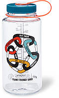 Фляга для воды Nalgene Wide Mouth Sustain 950ML (Carabiner)