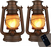 Лампи вінтажні LED Vintage Lantern Flickering Flame