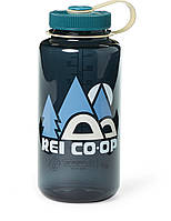 Фляга для воды Nalgene Wide Mouth Sustain 950ML (Granite Peak Blue)