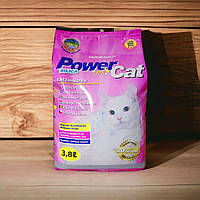 Силикагелевый наполнитель для туалетов Power Cat 3,8 л (1,6 кг)