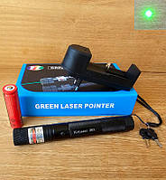 Лазерна Указка YL Laser 303, потужний зелений лазер (7062)