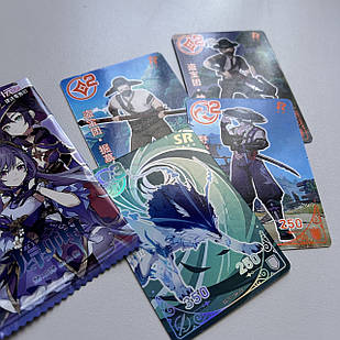 Набір колекційних карт Геншин Імпакт Genshin Impact