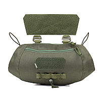 Муфта тактична зимова Dozen Tactical Winter Pocket (Velcro Panel) "Olive" (грілка для рук)