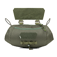 Муфта тактическая зимняя Dozen Tactical Winter Pocket (Velcro Panel) "Olive" (грелка для рук)