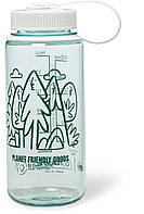 Фляга для воды Nalgene Wide Mouth Sustain 500ML (Hikers Seafoam)