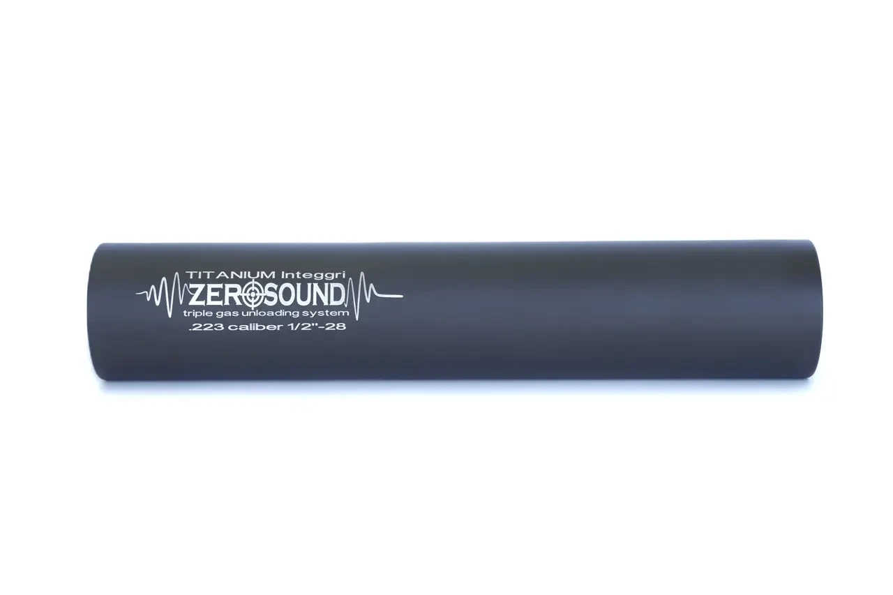 Інтегрований саундмодератор Zerosound TITAN .223cal (triple gas unloading system)