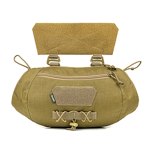 Муфта тактична зимова Dozen Tactical Winter Pocket (Velcro Panel) "Coyote" (грілка для рук)