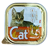 Паштет для котов Golden Cat Курица 100 гр