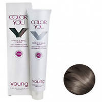 Крем-краска для окрашивания волос Young Color You Y-PLX 6.01 Biondo Scuro Freddo