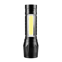 Ліхтар металевий із затискачем компактний