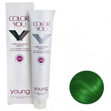 Крем-фарба для фарбування волосся Young Color You Y-PLX Verde