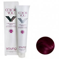 Крем-фарба для фарбування волосся Young Color You Y-PLX 5.62 Castano Chiaro Rosso Irisee