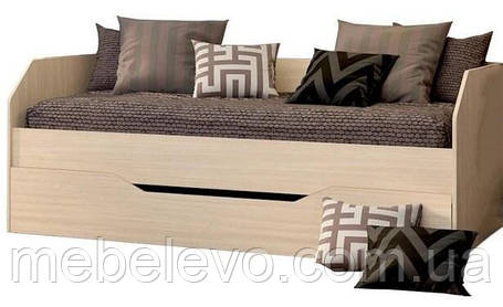 Ліжко Аякс двомісне 750х1670х1970мм з ламелями 80х190 Майстер Форм, фото 2