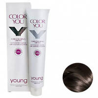 Крем-краска для окрашивания волос Young Color You Y-PLX 5.91 Castano Chiaro Ice