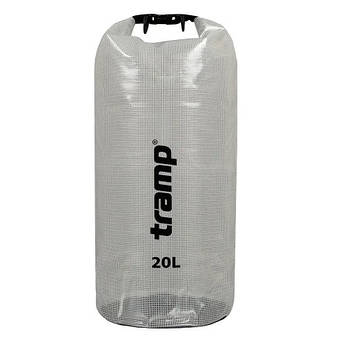 Гермомішок Tramp PVC transparent 20 л