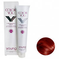 Крем-краска для окрашивания волос Young Color You Y-PLX 6.64 Biondo Scuro Rosso Rame