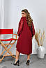 Сукня вільного крою міді батальні розміри, фото 9