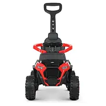 Каталка толокар 2в1 Bambi M 4802-3 (MP3, музика, світлові ефекти, батьківська ручка, сидіння пластик), фото 5